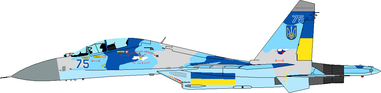 Sukhoi Su-27UB Ukraine